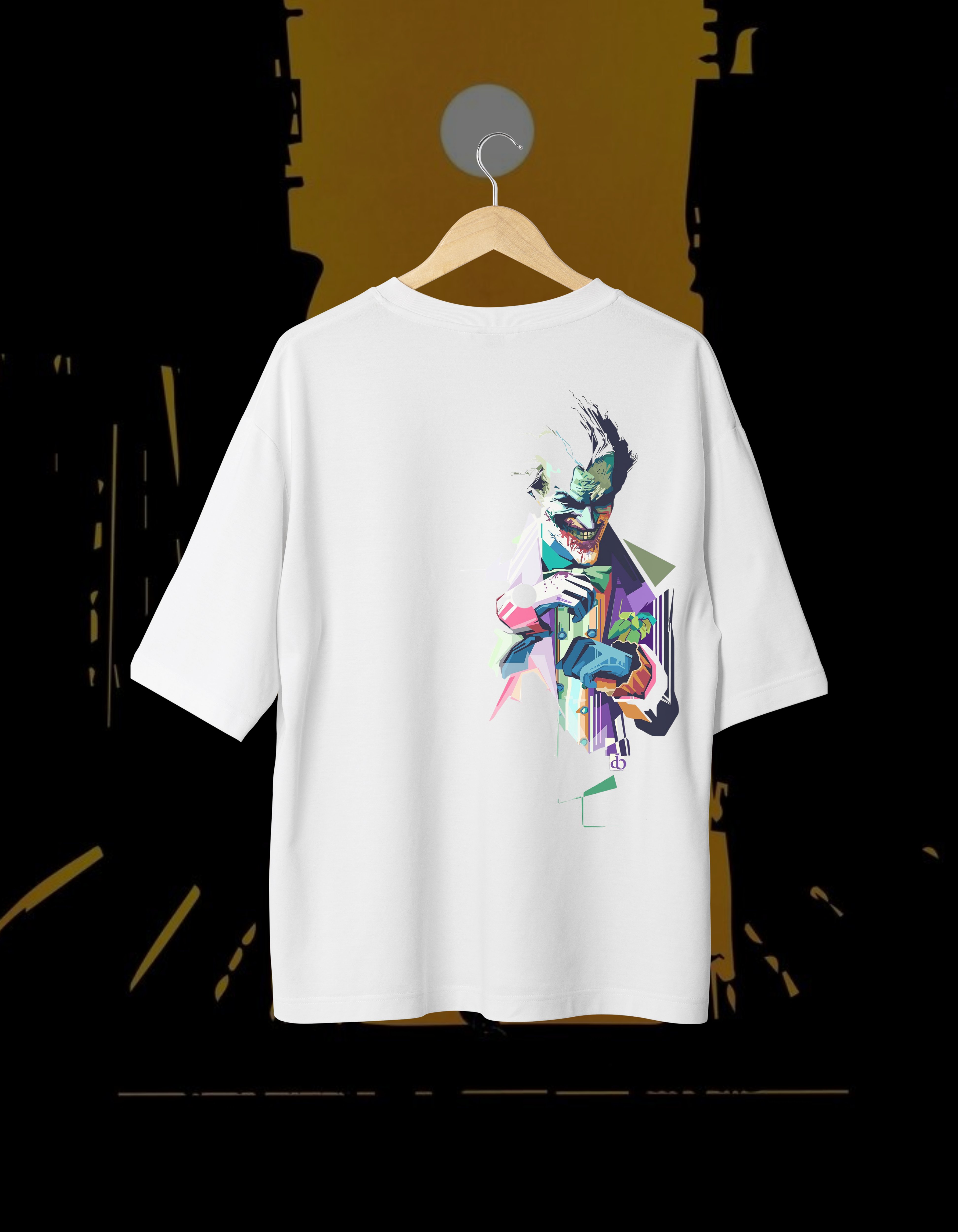 Why So Serious oversized t-shirt